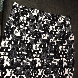 Lularoe Geometric Print Cassie Skirt - Size S